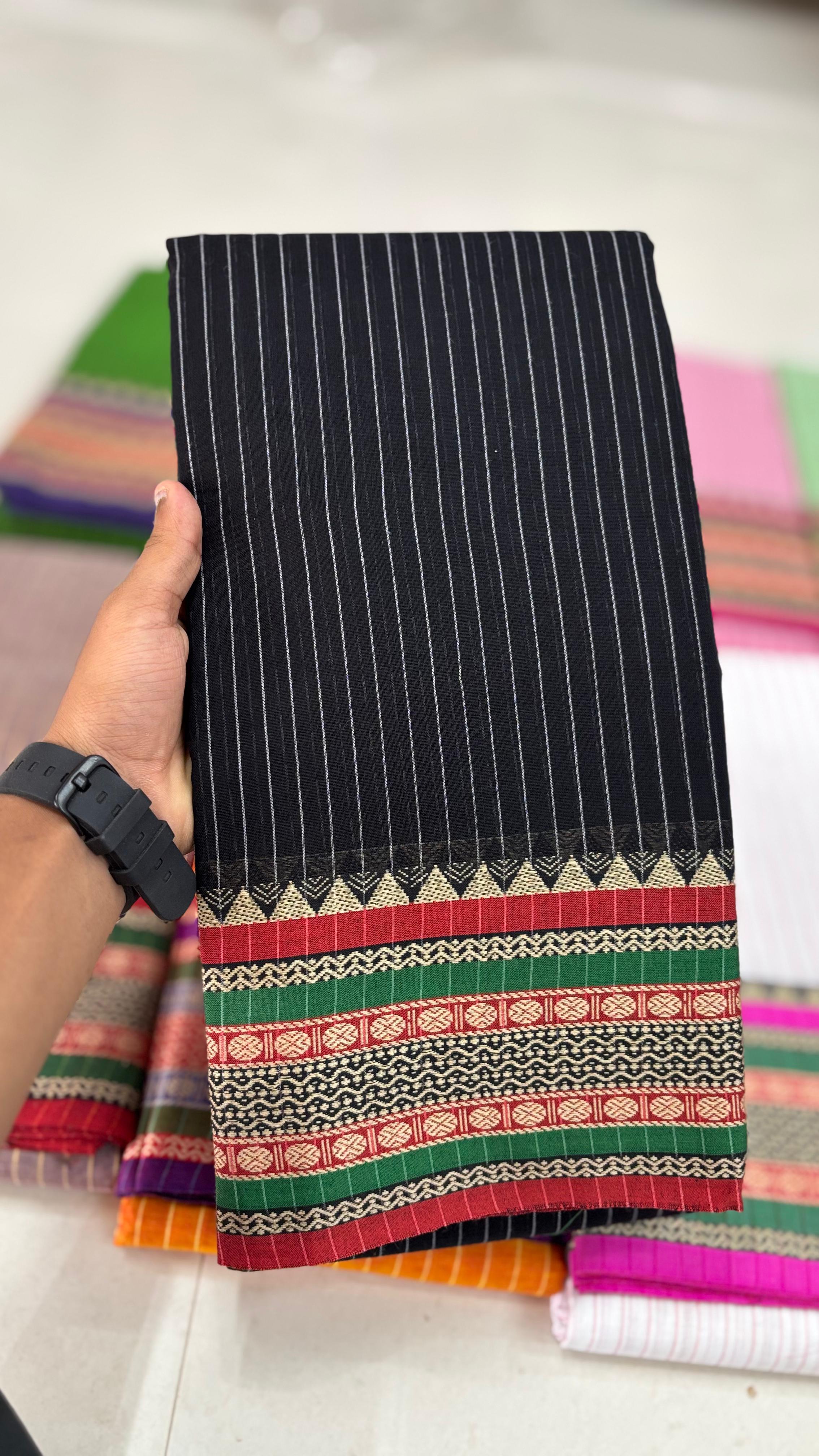 Narayan Peth Pure Cotton Saree